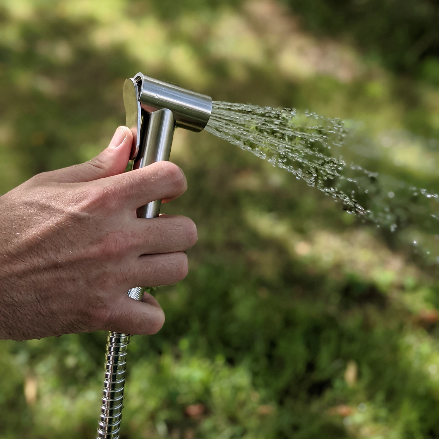 douchette extérieure en van aménagé