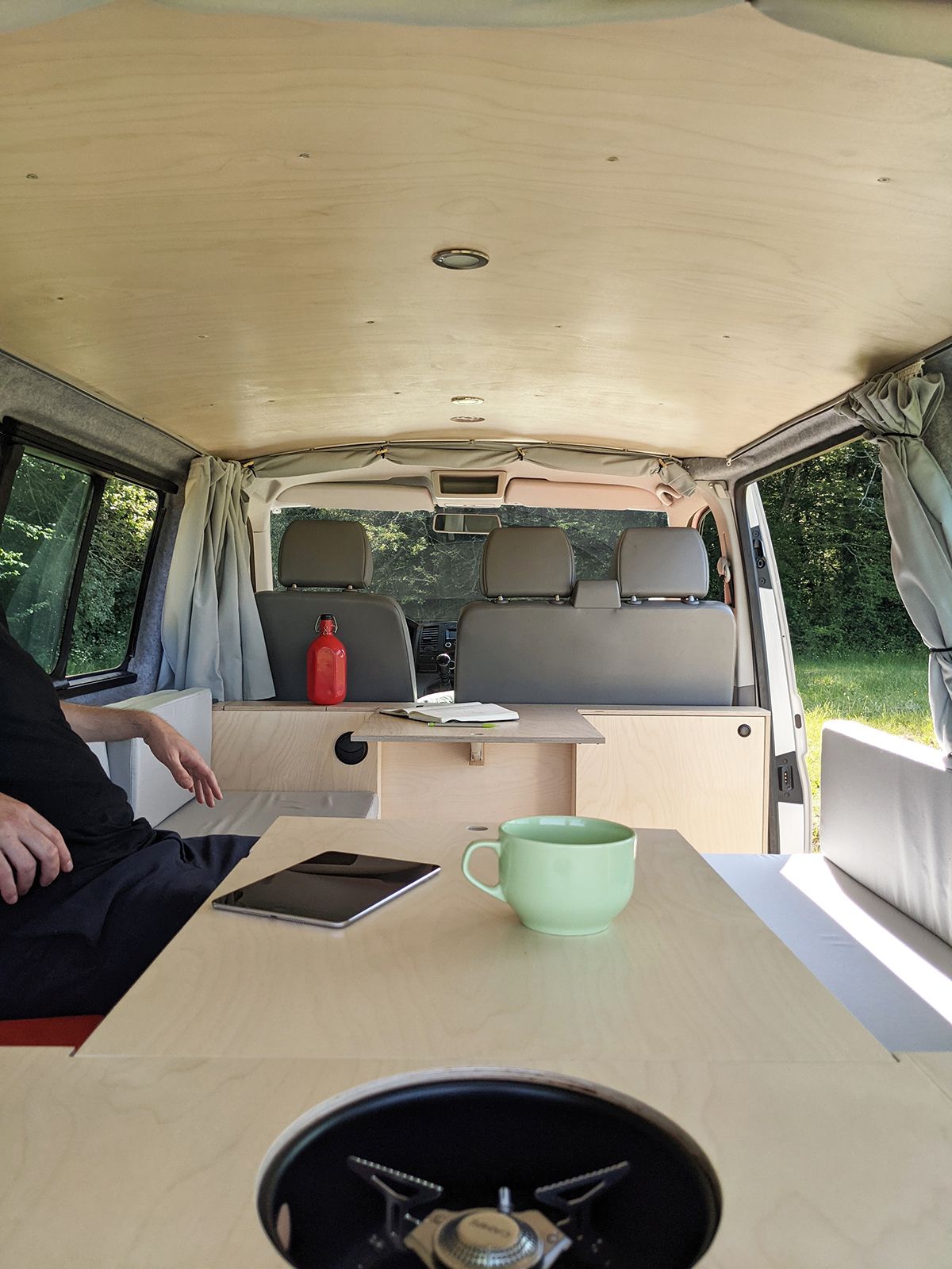 aménagement transporter T5 sur mesure