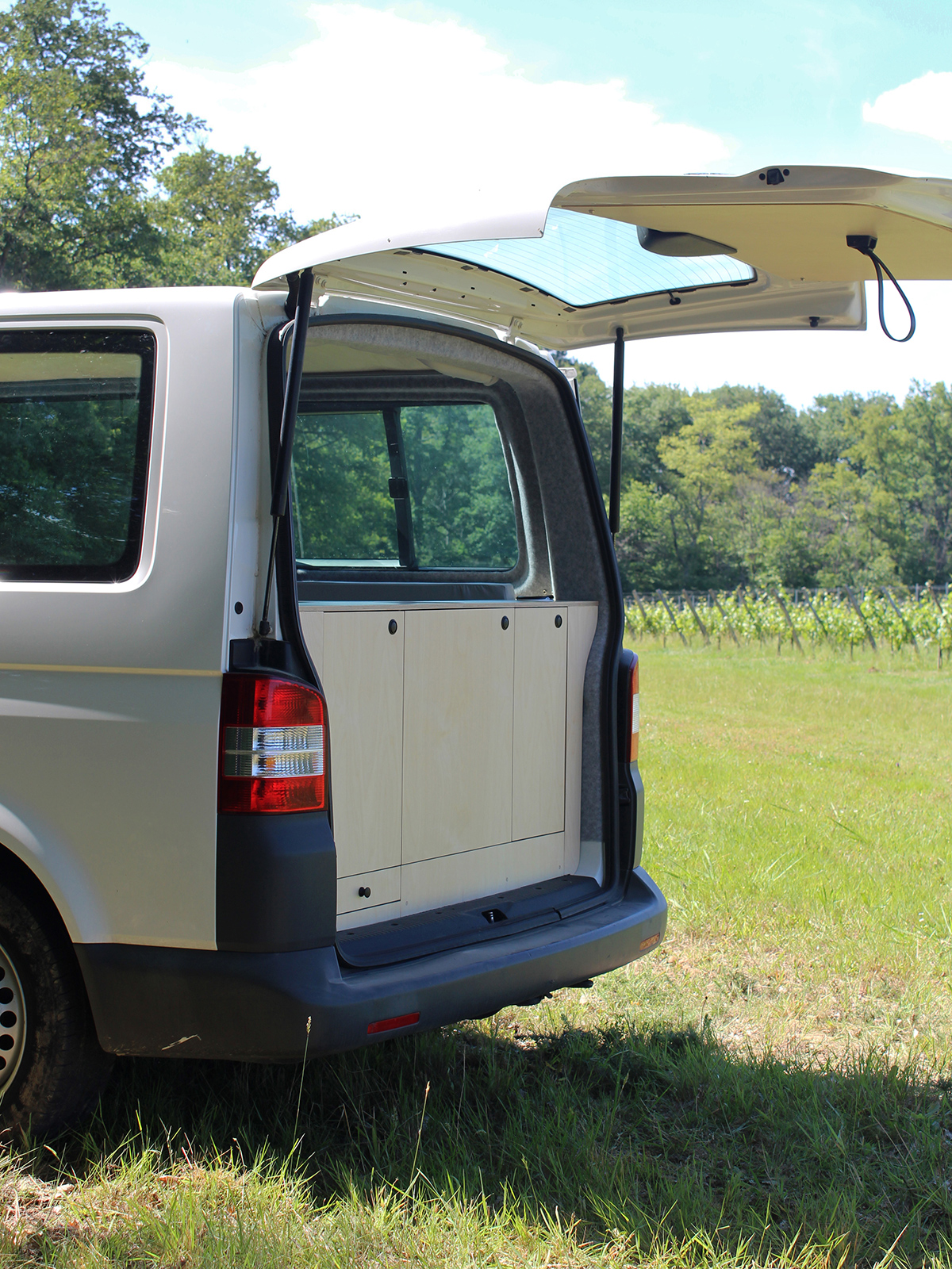aménagement transporter T5 sur mesure