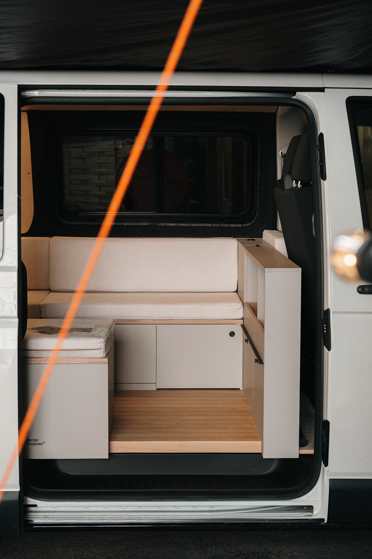 plan aménagement transporter T6 sur mesure