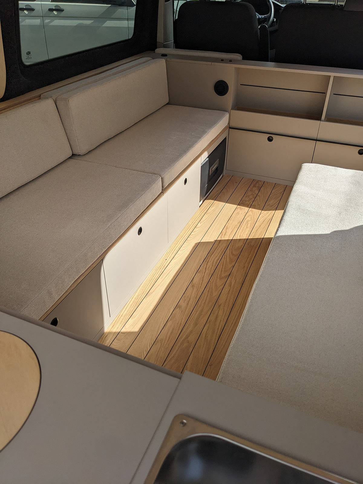 plan aménagement transporter T6 sur mesure
