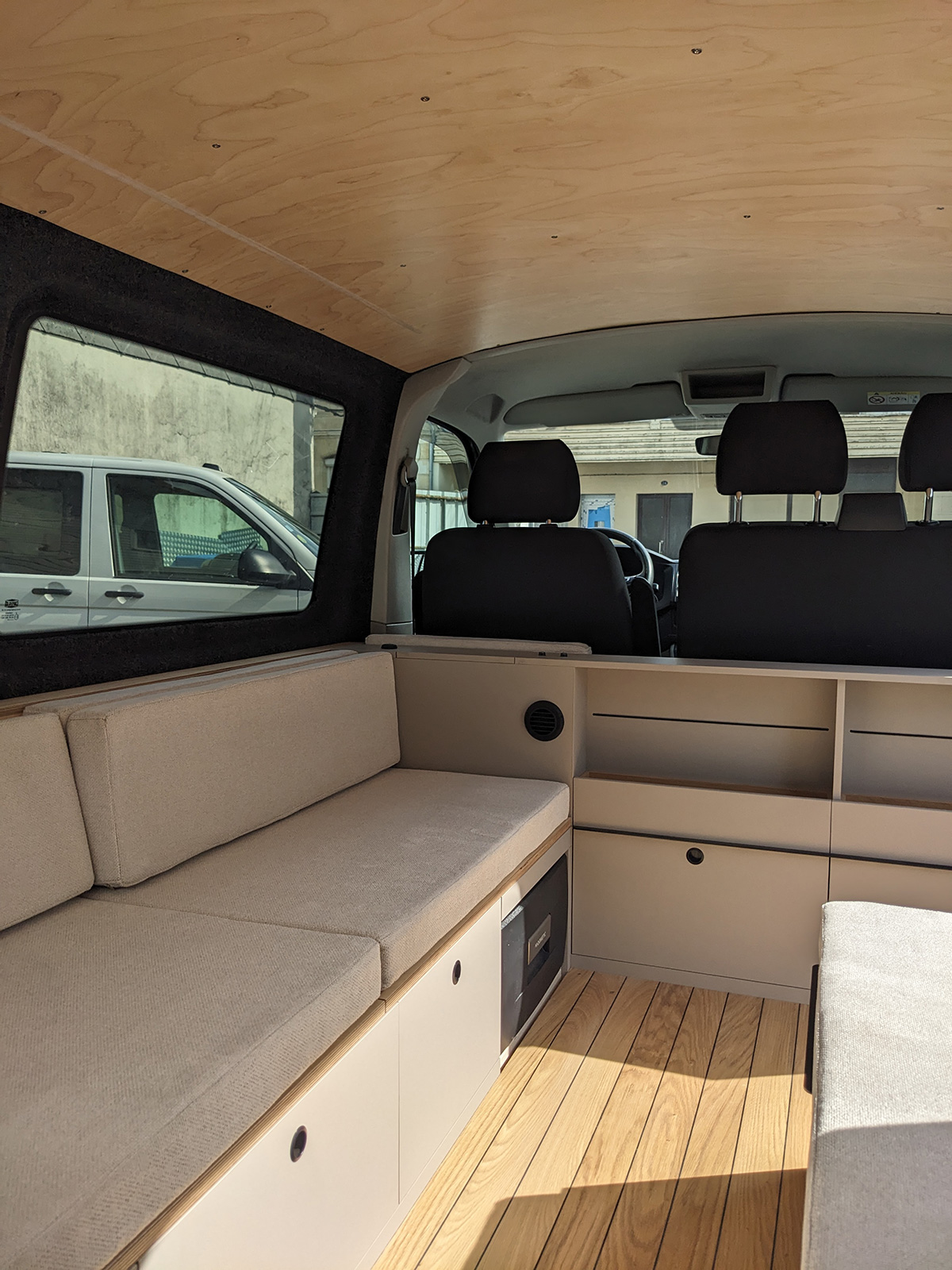 aménagement transporter T6 sur mesure