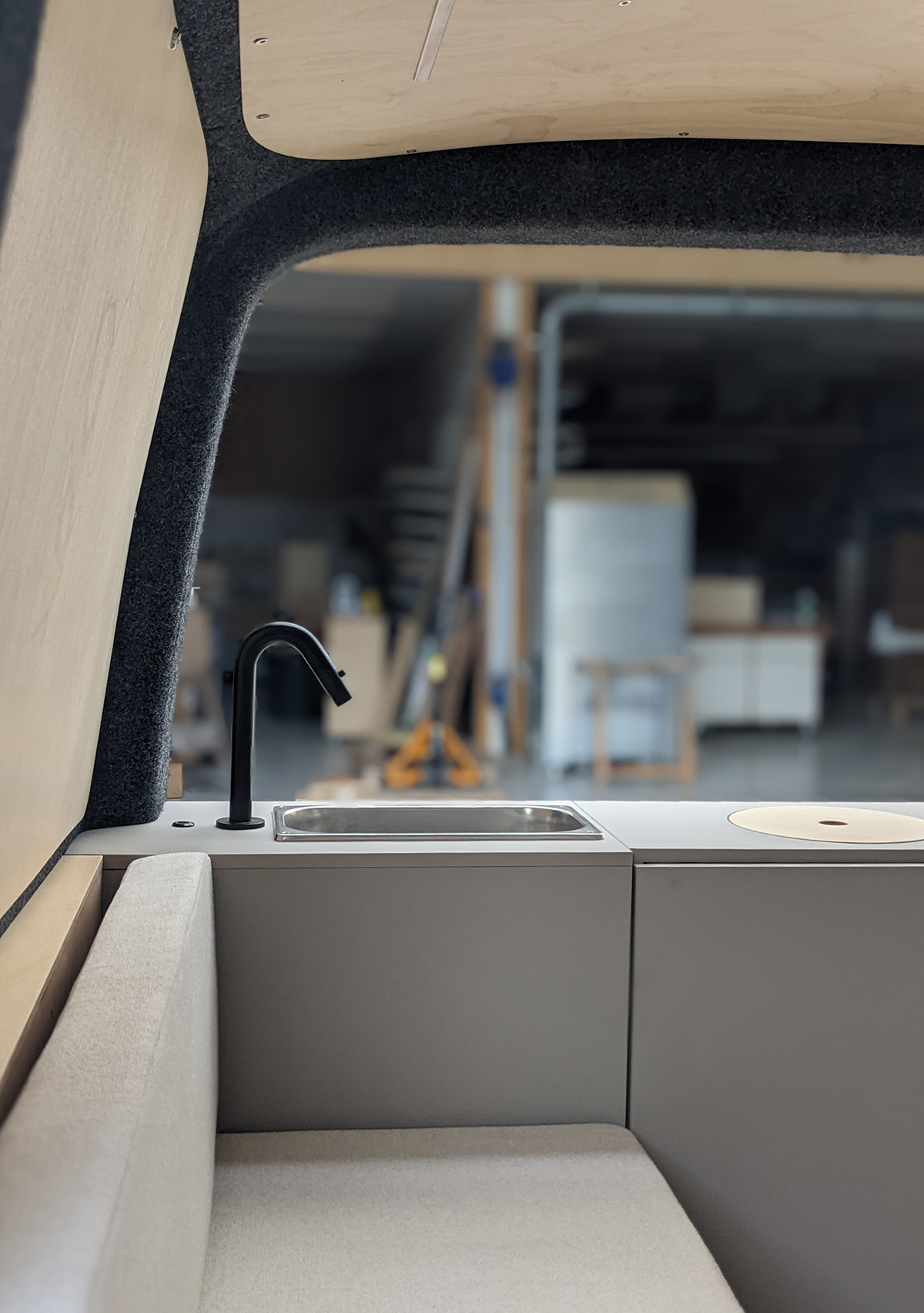 aménagement transporter T6 sur mesure