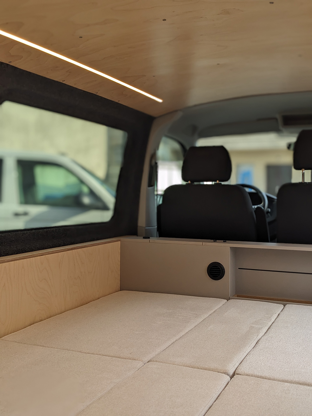 aménagement transporter T6 sur mesure