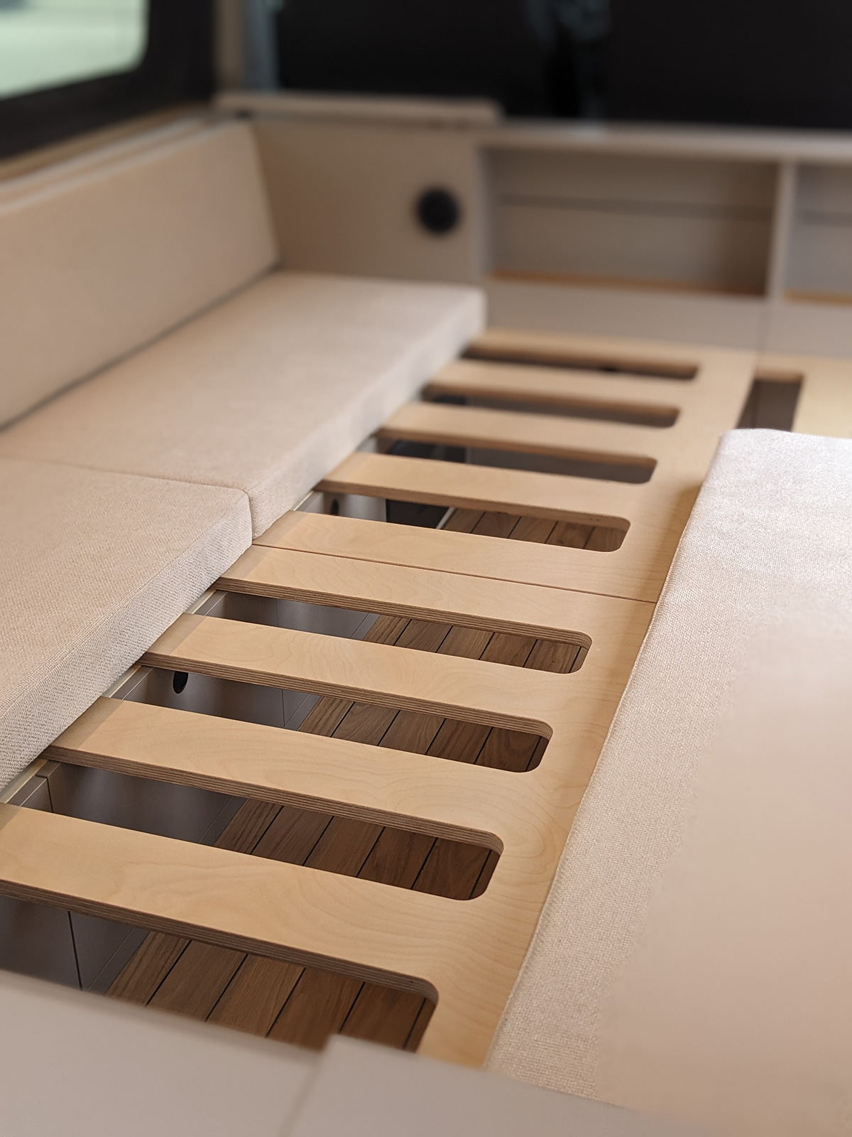 aménagement transporter T6 sur mesure