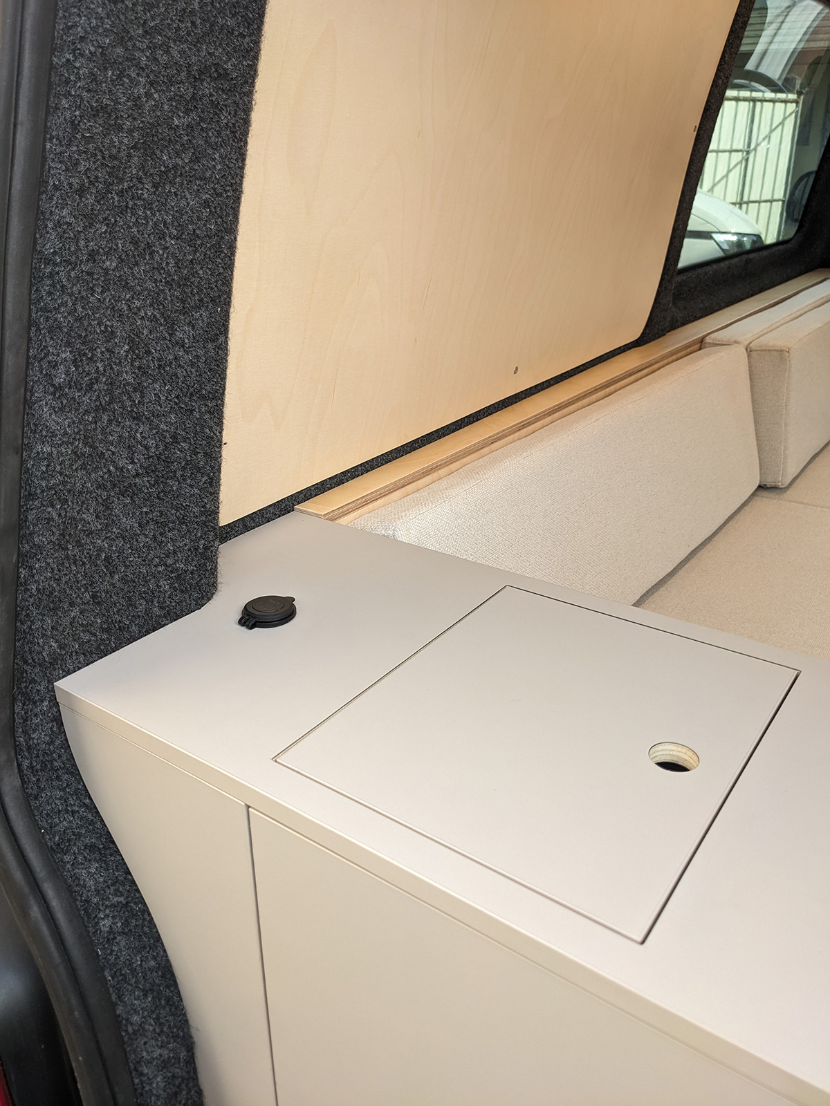 aménagement transporter T6 sur mesure