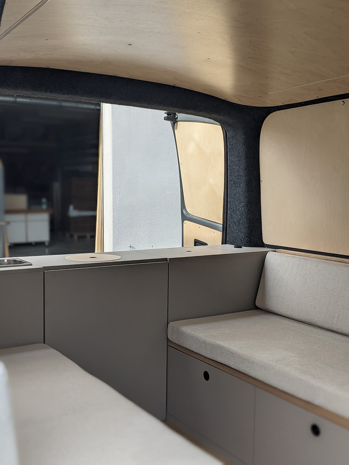 aménagement transporter T6 sur mesure